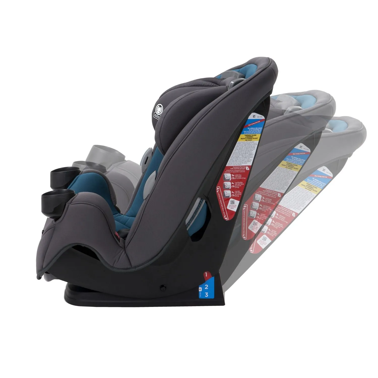 Safety 1st Grow and Go Convertible Car Seats - Blue Coral