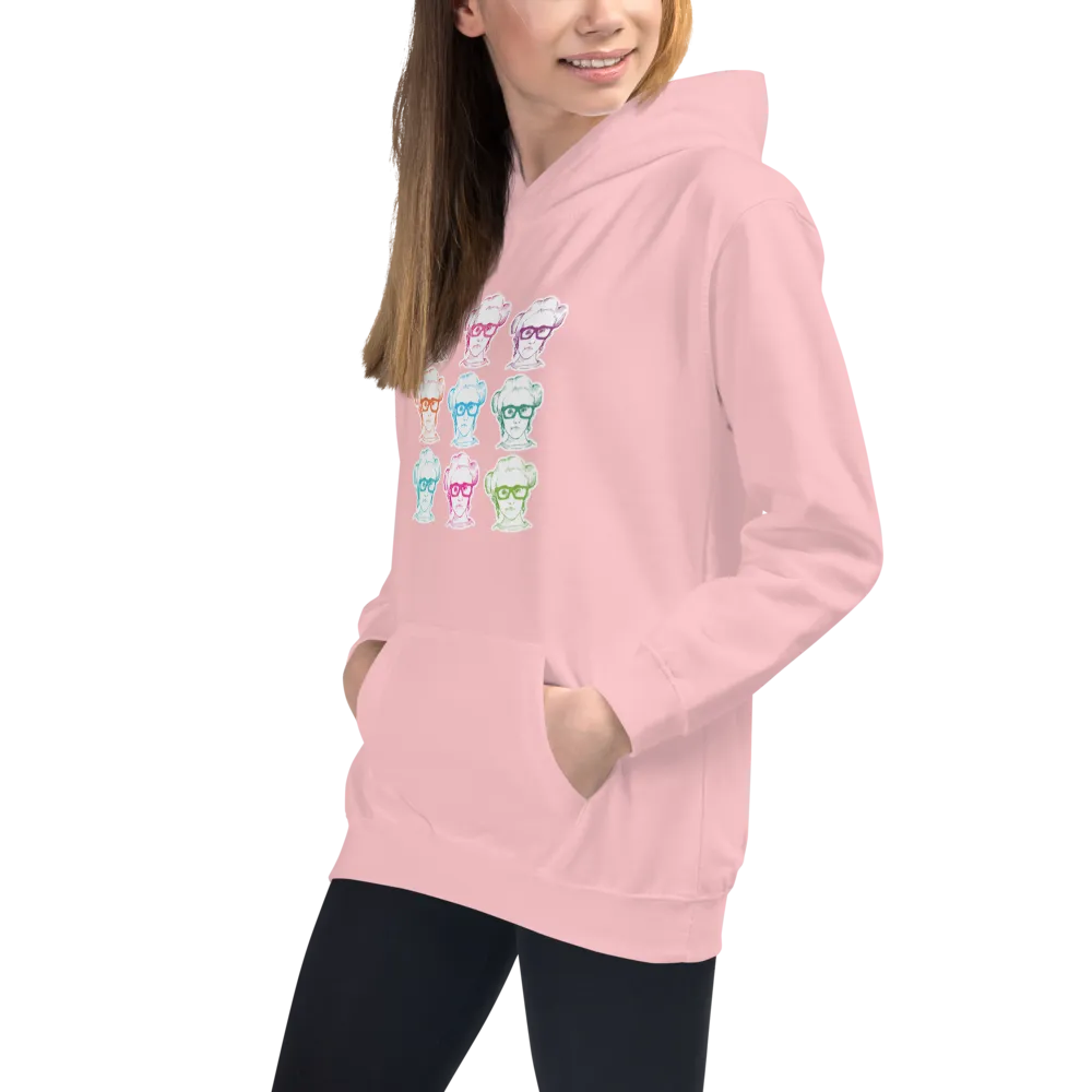 Sammi Haney (Esperanza - Raising Dion) 9 Faces Kid's Hoodie