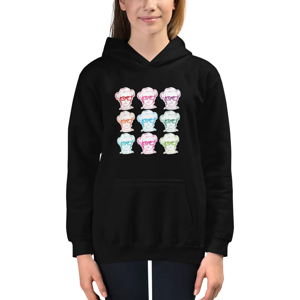 Sammi Haney (Esperanza - Raising Dion) 9 Faces Kid's Hoodie
