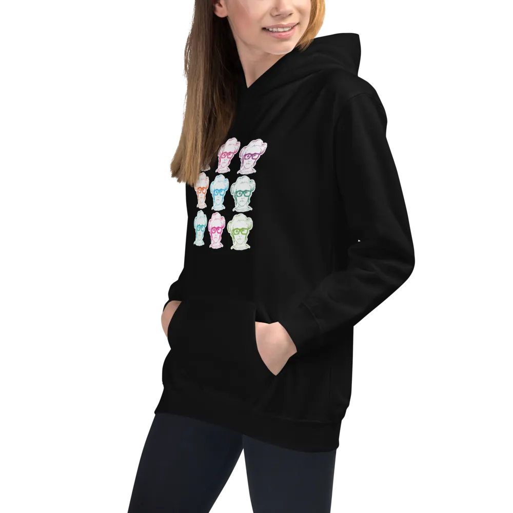 Sammi Haney (Esperanza - Raising Dion) 9 Faces Kid's Hoodie