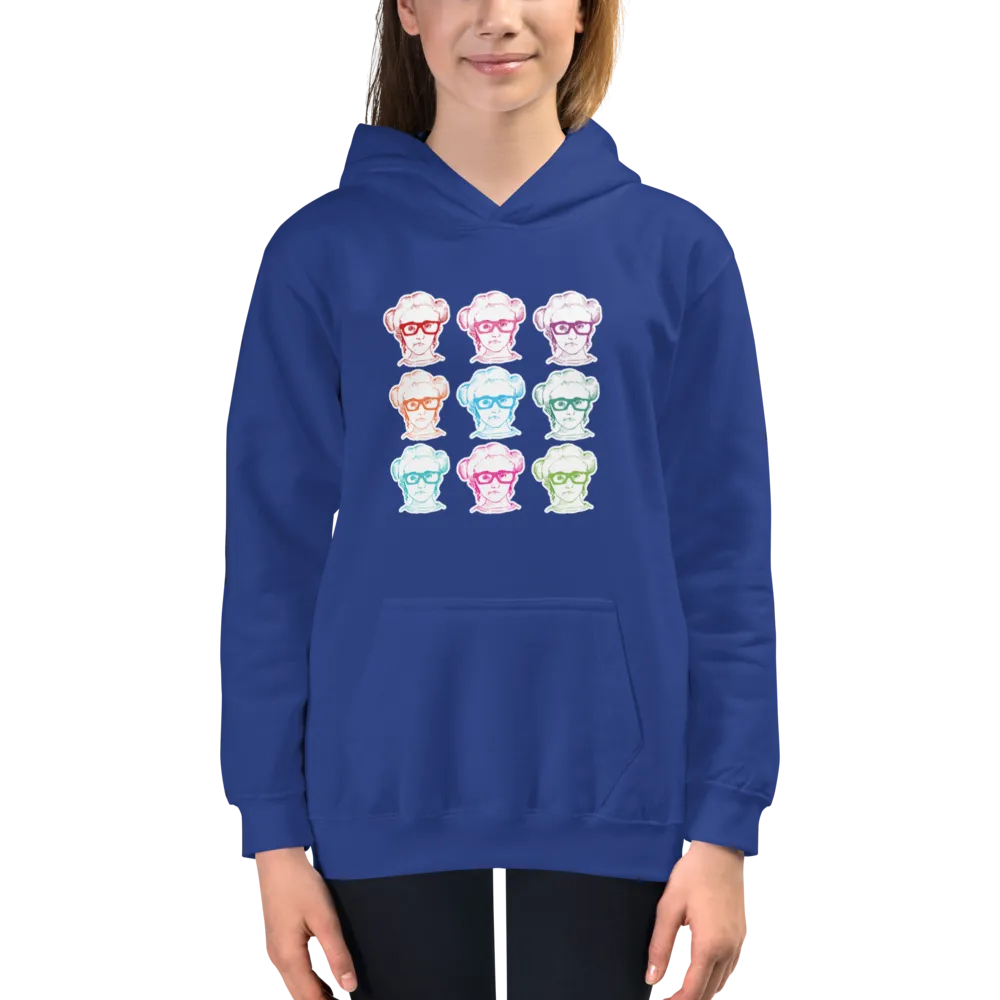 Sammi Haney (Esperanza - Raising Dion) 9 Faces Kid's Hoodie