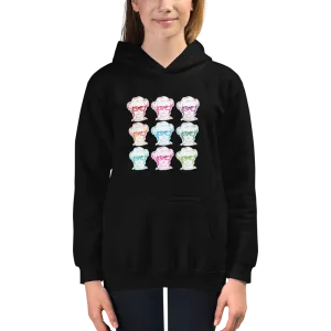 Sammi Haney (Esperanza - Raising Dion) 9 Faces Kid's Hoodie