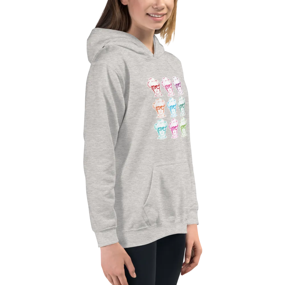 Sammi Haney (Esperanza - Raising Dion) 9 Faces Kid's Hoodie