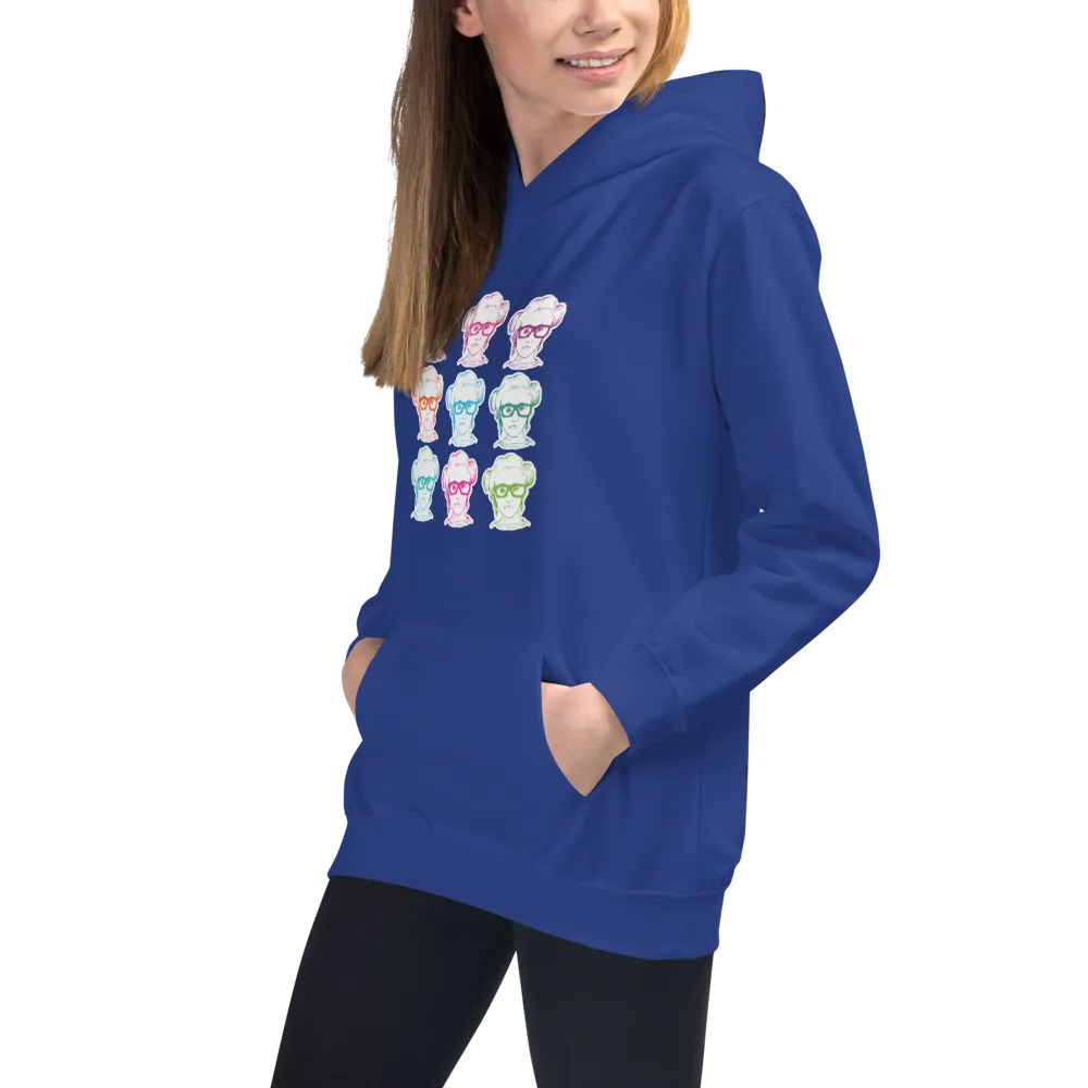 Sammi Haney (Esperanza - Raising Dion) 9 Faces Kid's Hoodie