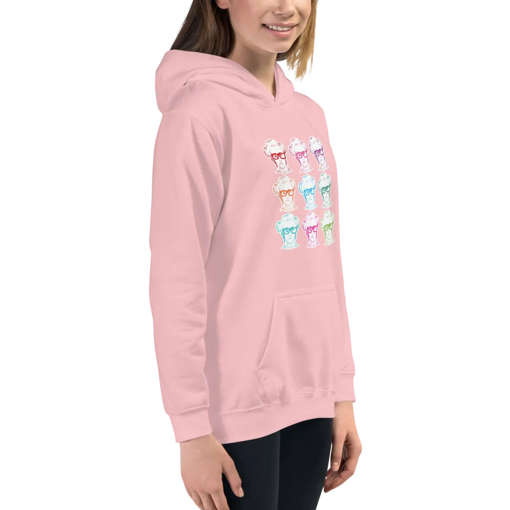 Sammi Haney (Esperanza - Raising Dion) 9 Faces Kid's Hoodie