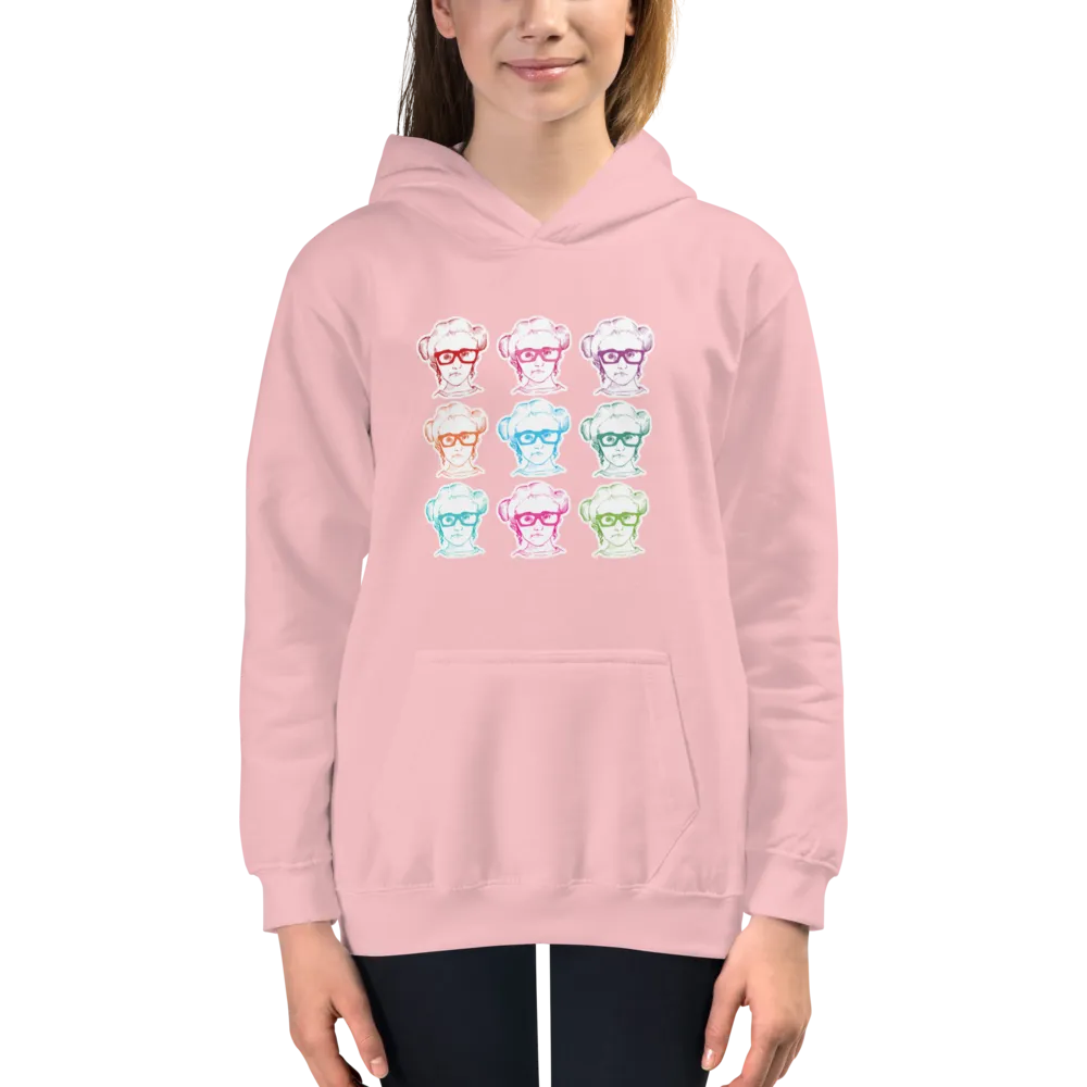 Sammi Haney (Esperanza - Raising Dion) 9 Faces Kid's Hoodie