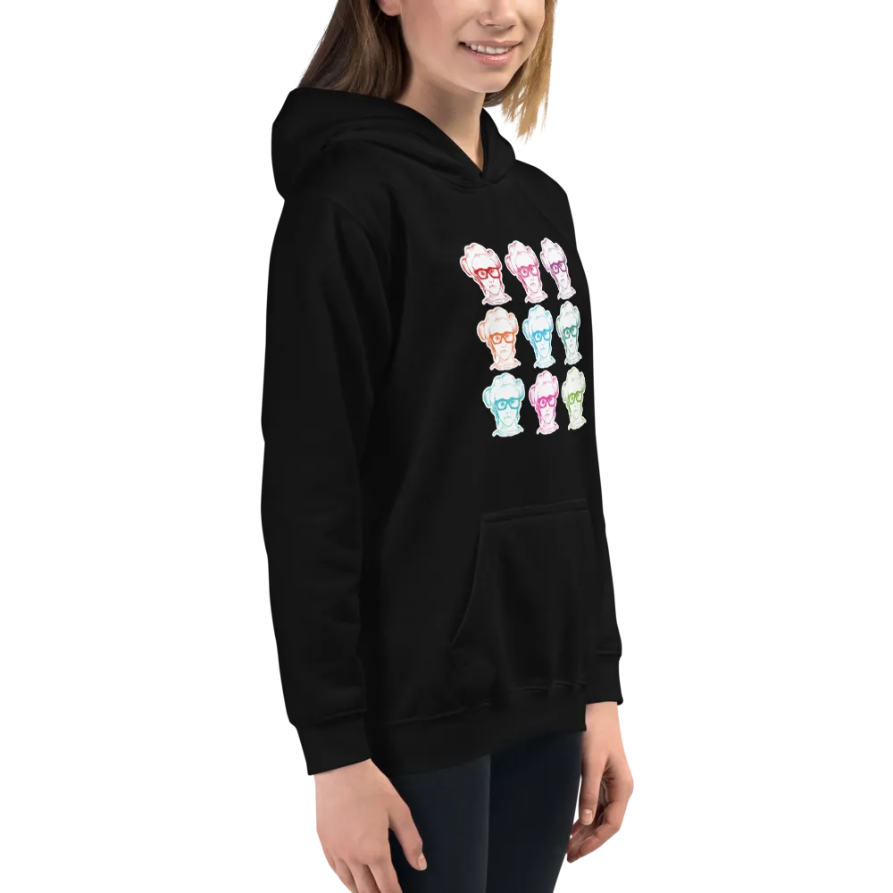 Sammi Haney (Esperanza - Raising Dion) 9 Faces Kid's Hoodie