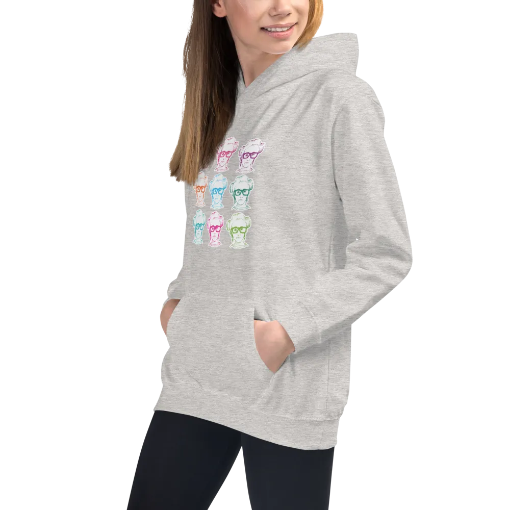 Sammi Haney (Esperanza - Raising Dion) 9 Faces Kid's Hoodie