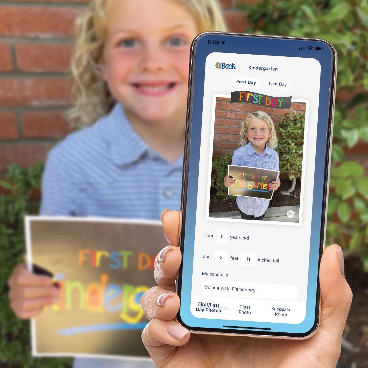 School Keepsake Bundle | Class Keeper®   Photo Prop Deck   Class Keeper® Mobile App