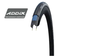 Schwalbe Tyre Durano DD 700 x 25 Performance Folding RaceGuard HS464 Graphite Sidewall