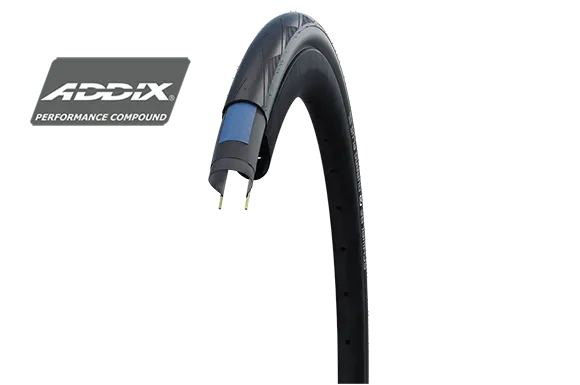 Schwalbe Tyre Durano DD 700 x 25 Performance Folding RaceGuard HS464 Graphite Sidewall