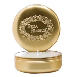 Seda France Classic Toile Travel Tin Candles Elegant Gardenia 2oz