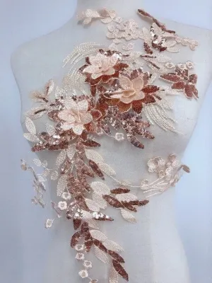 Sequins Embroidery Applique