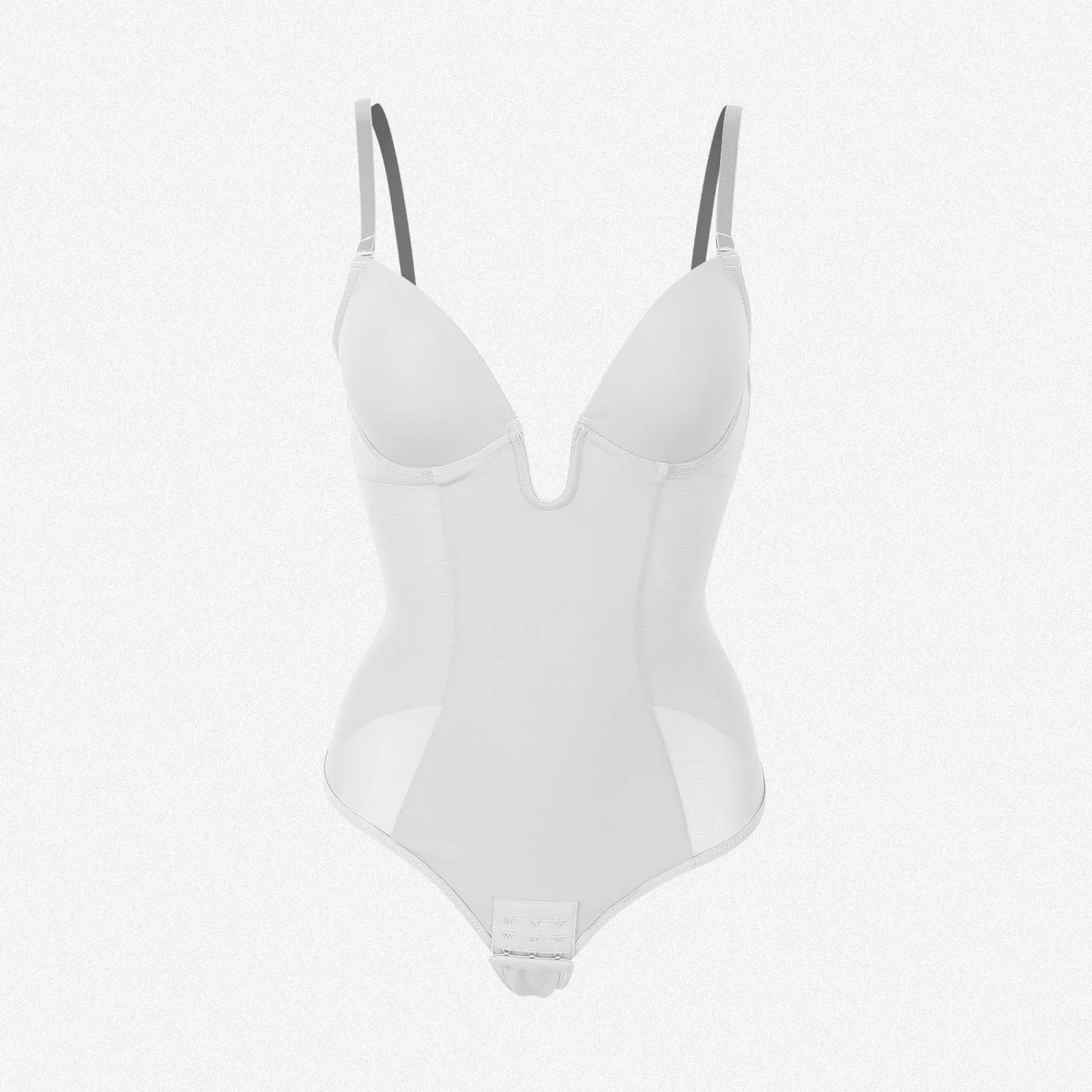 Shaperin Backless U Plunge Thong Shapewear Bodysuit