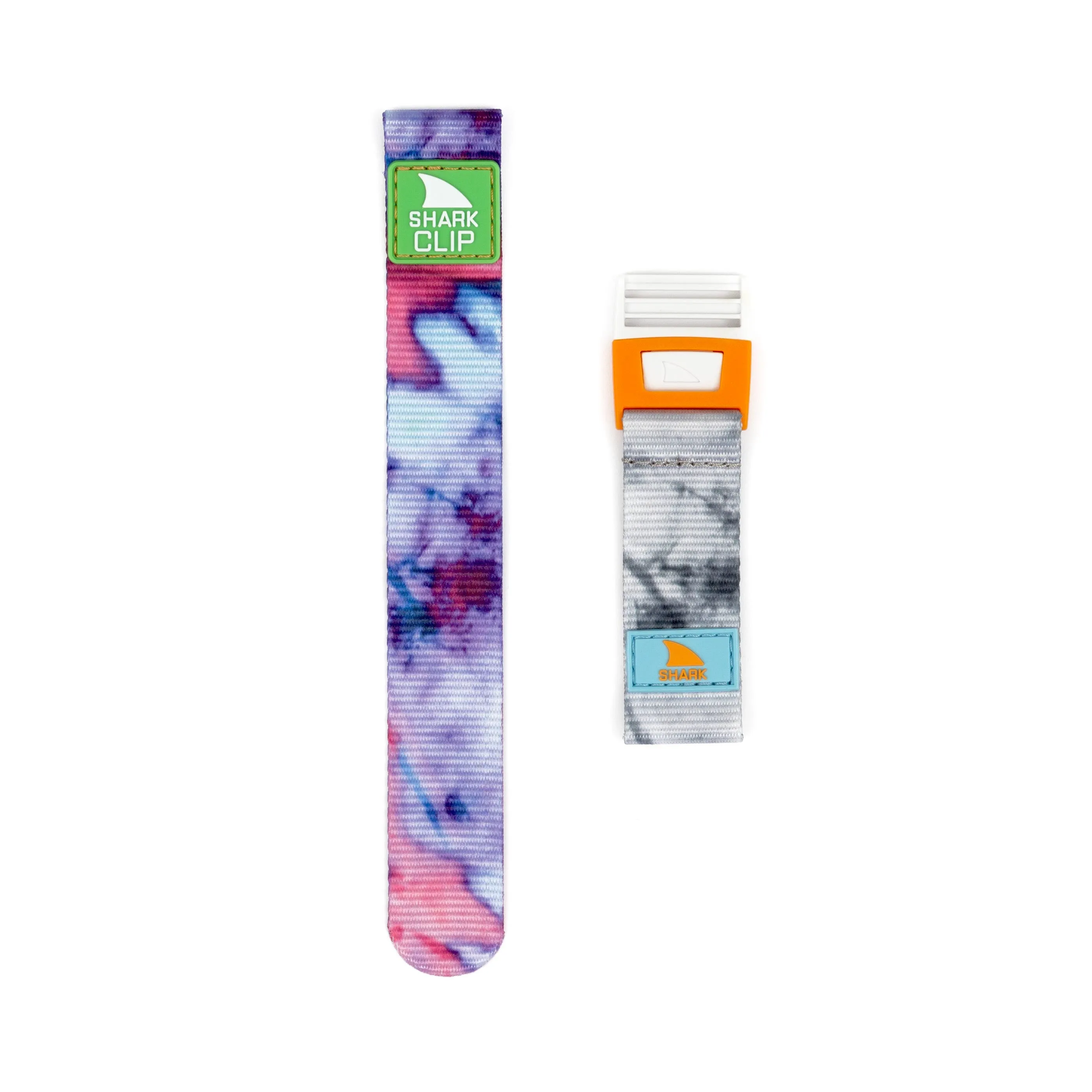 Shark Classic - Strap Kit - Clip - Tie Dye Magenta Blue