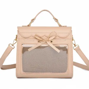 Shell Cartoon Fashion Versatile Cute Lace Badge Crossbody Bags