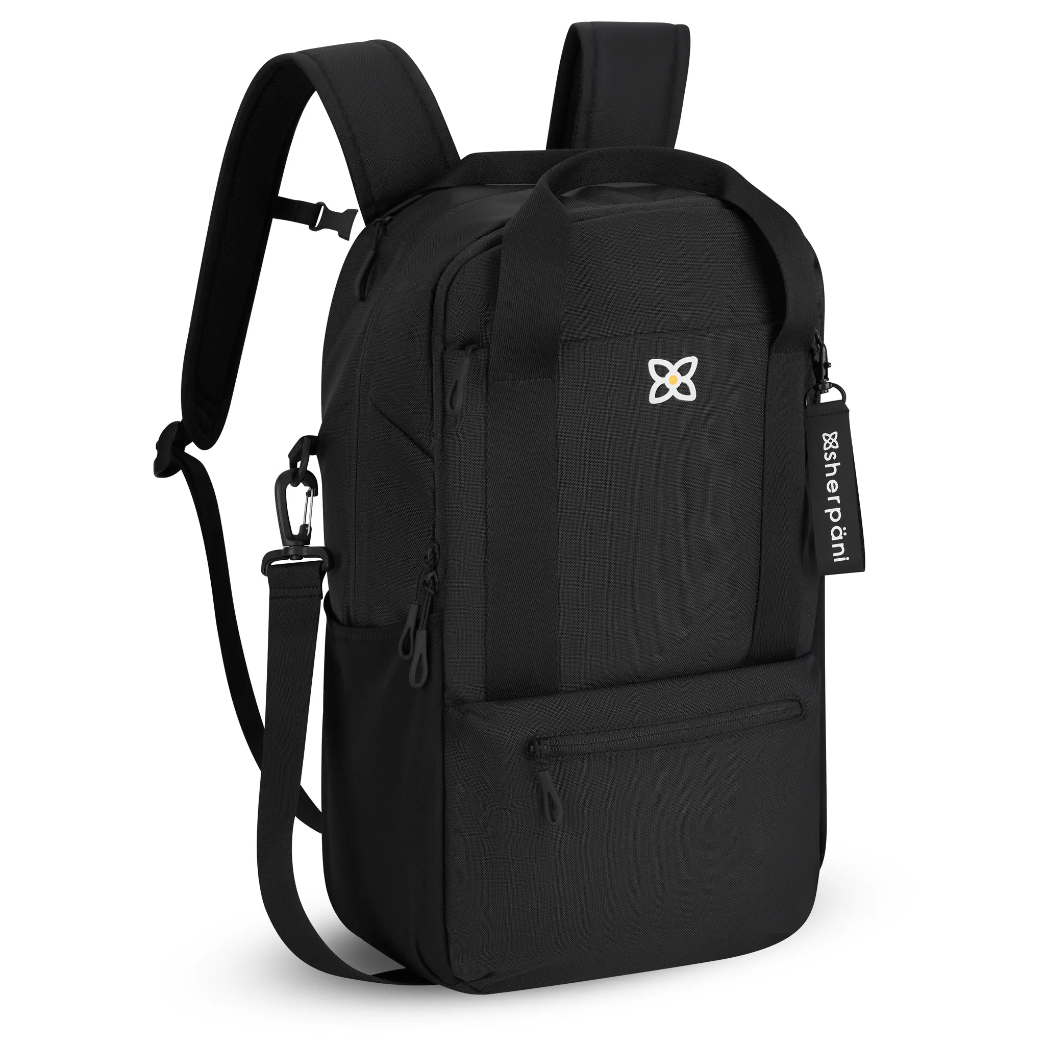 Sherpani Camden Convertible Backpack raven