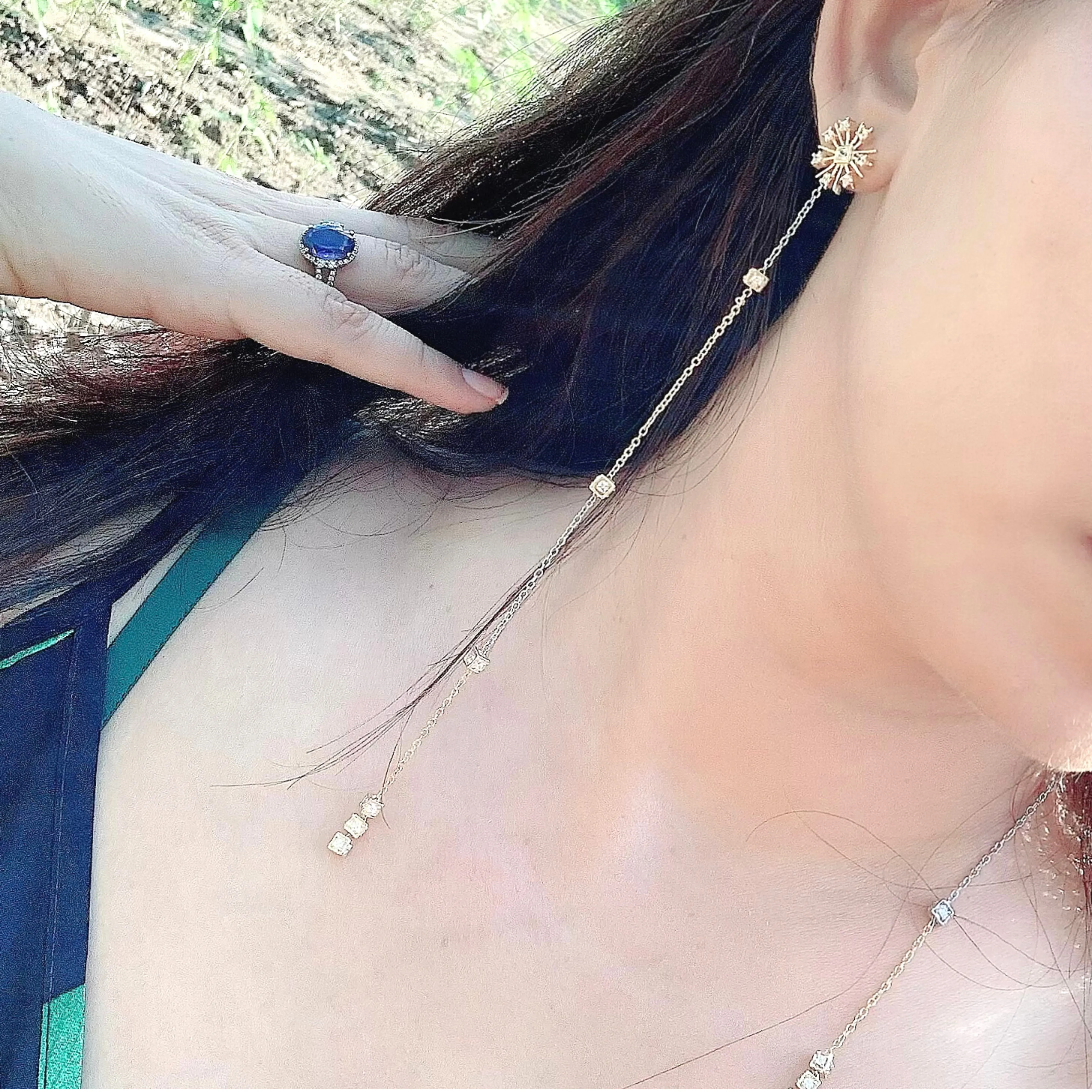 Sitara Chain Earrings