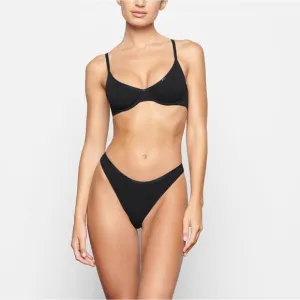 Skims cotton logoDemi Bra soot size 36DD NWT
