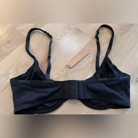 Skims cotton logoDemi Bra soot size 36DD NWT
