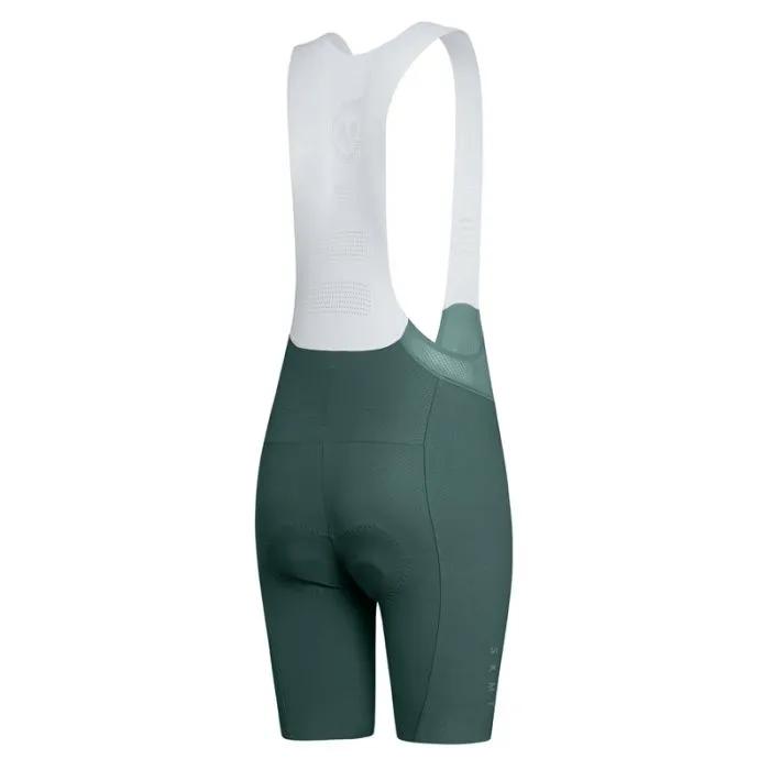 SKULL MONTON WOMENS BIB SHORTS MINIMA TEAL GREEN