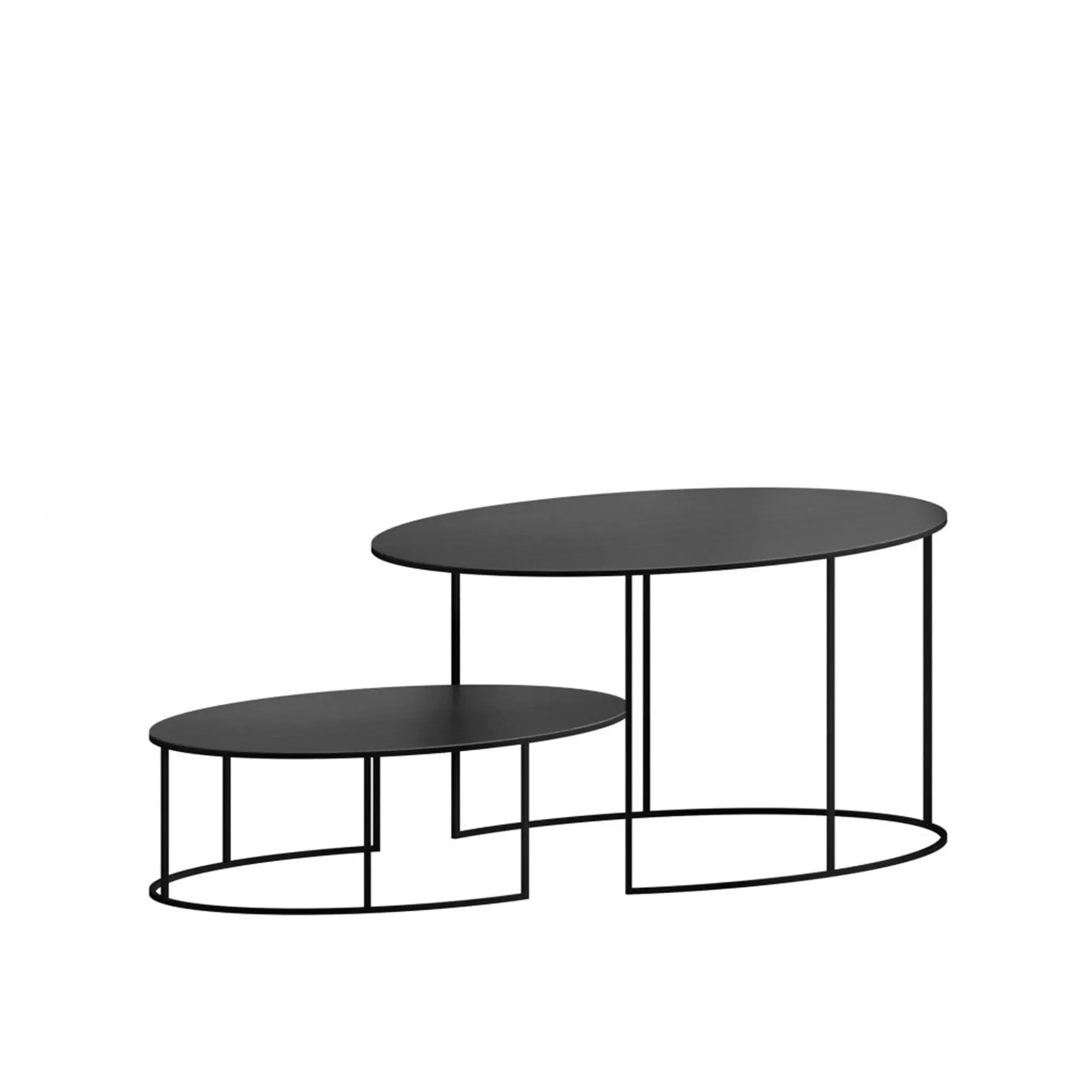 Slim Irony Oval - Low Table