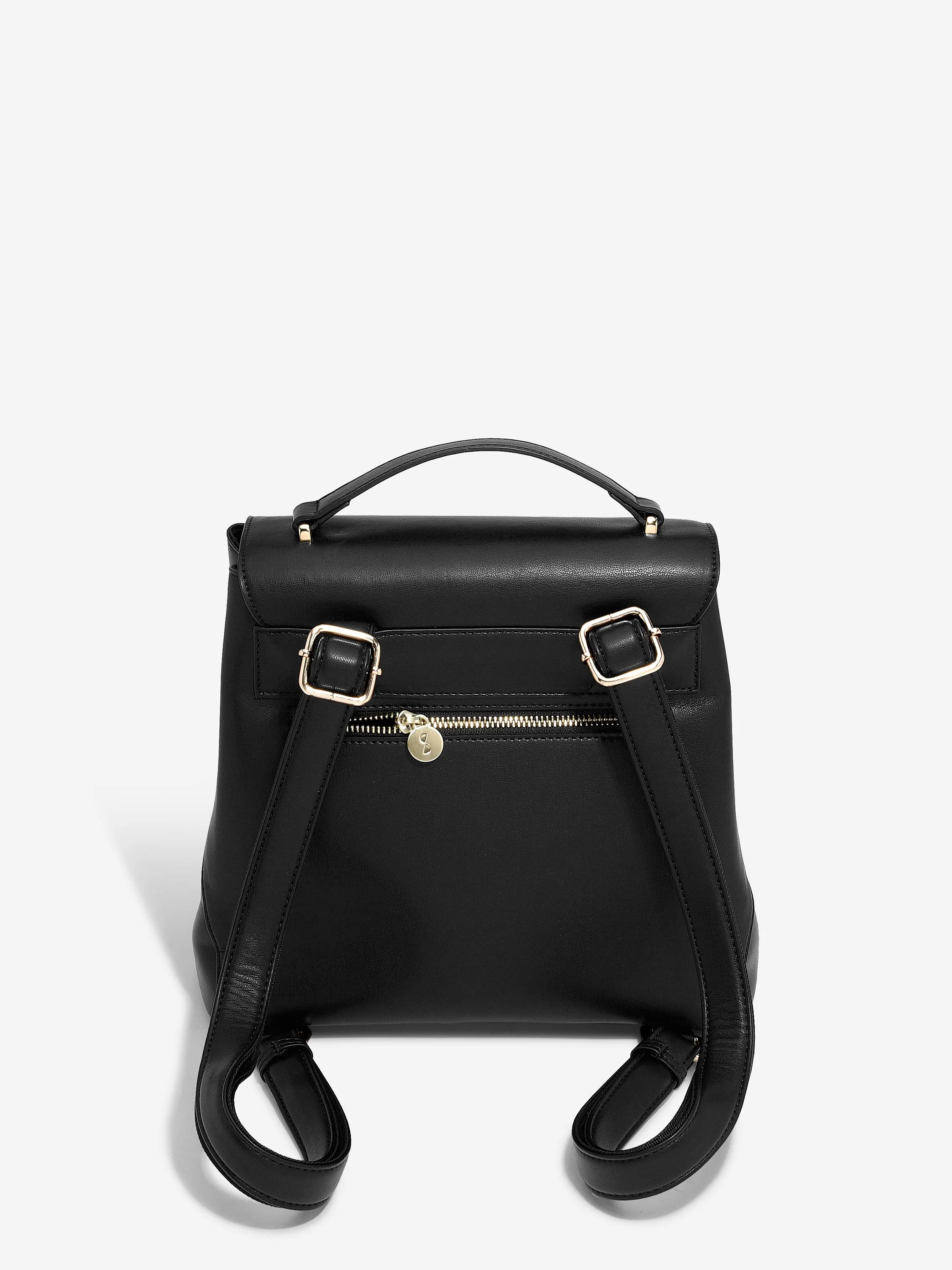 Small Backpack Bag - Black