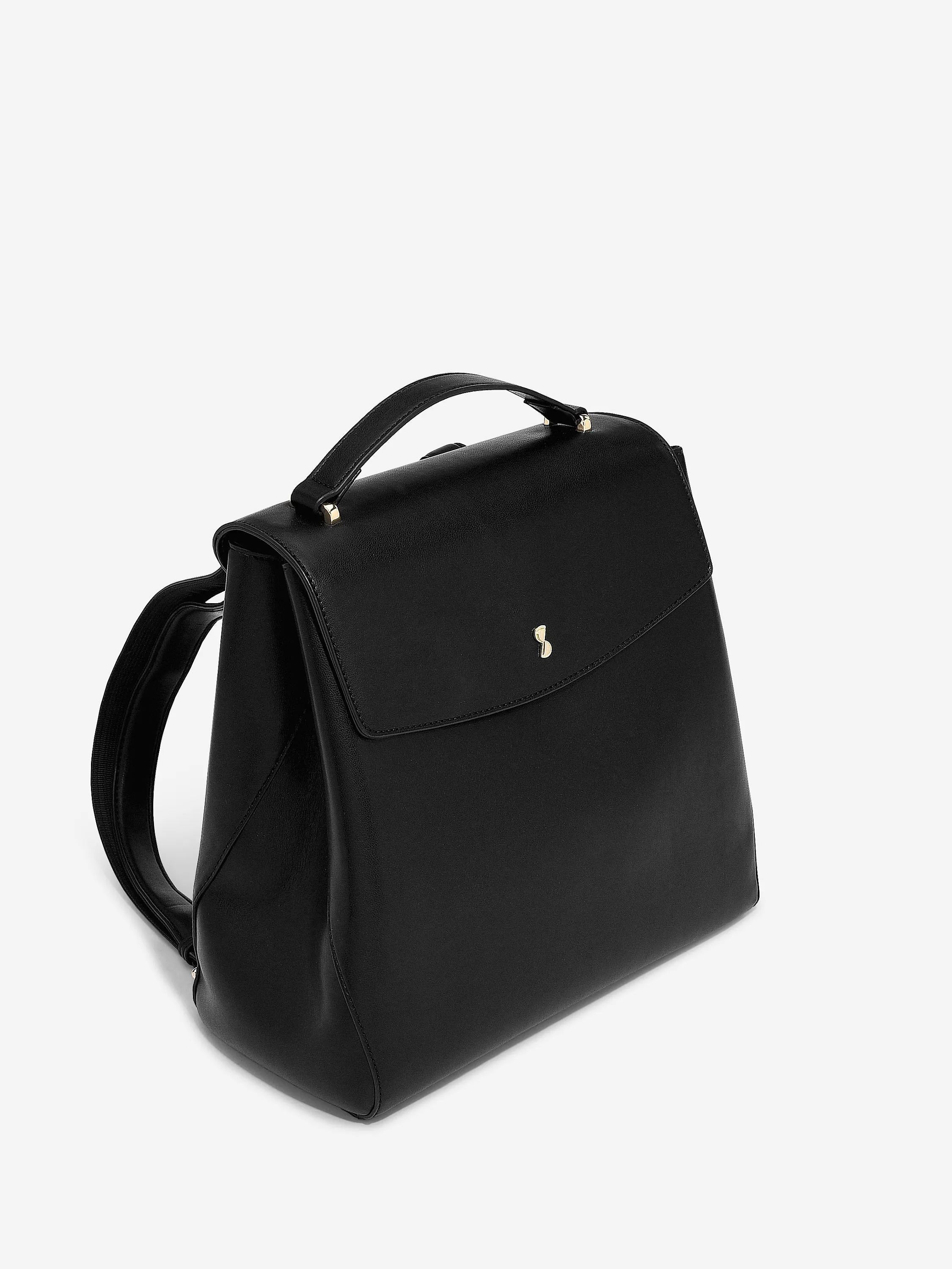 Small Backpack Bag - Black