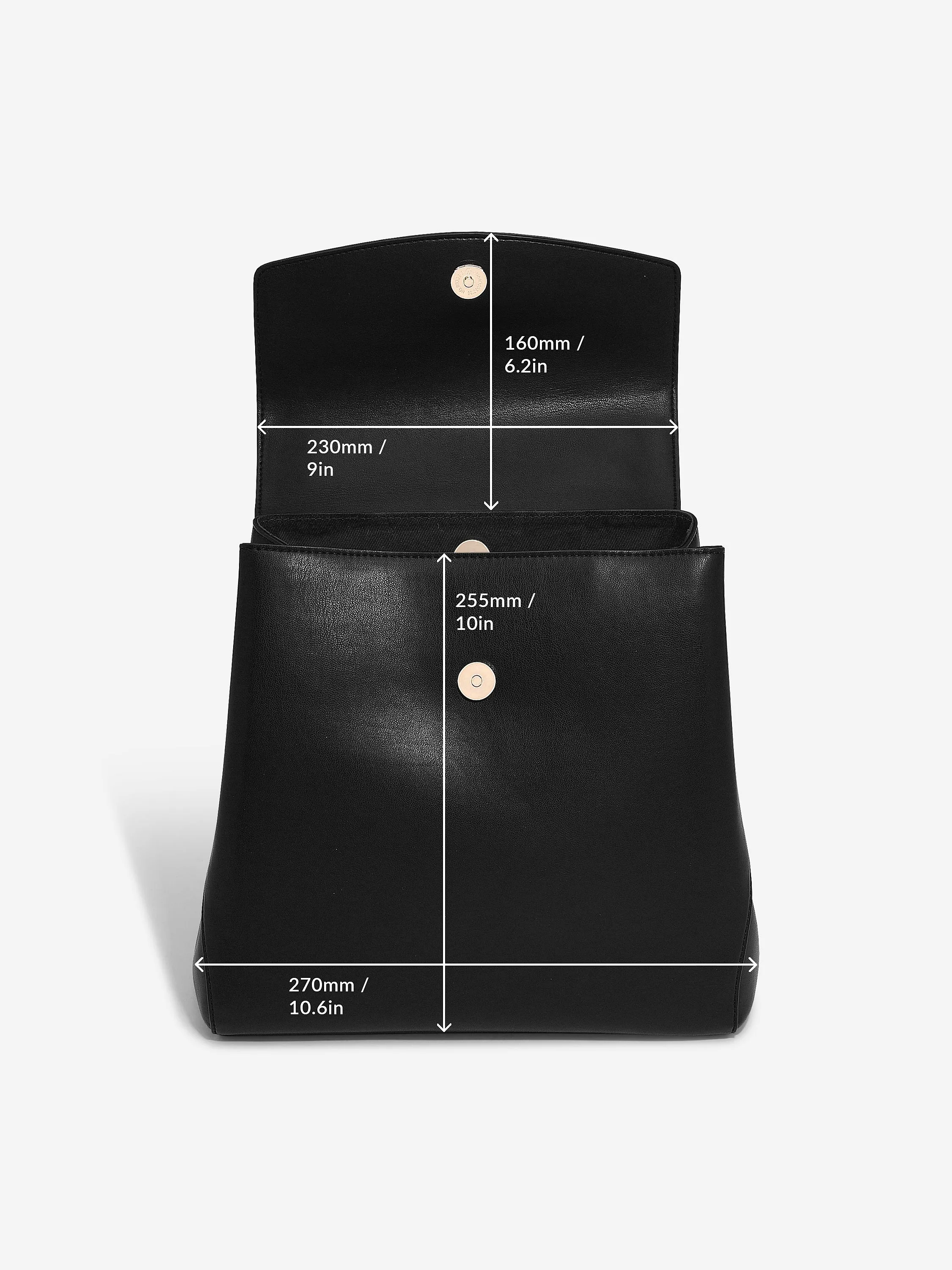 Small Backpack Bag - Black