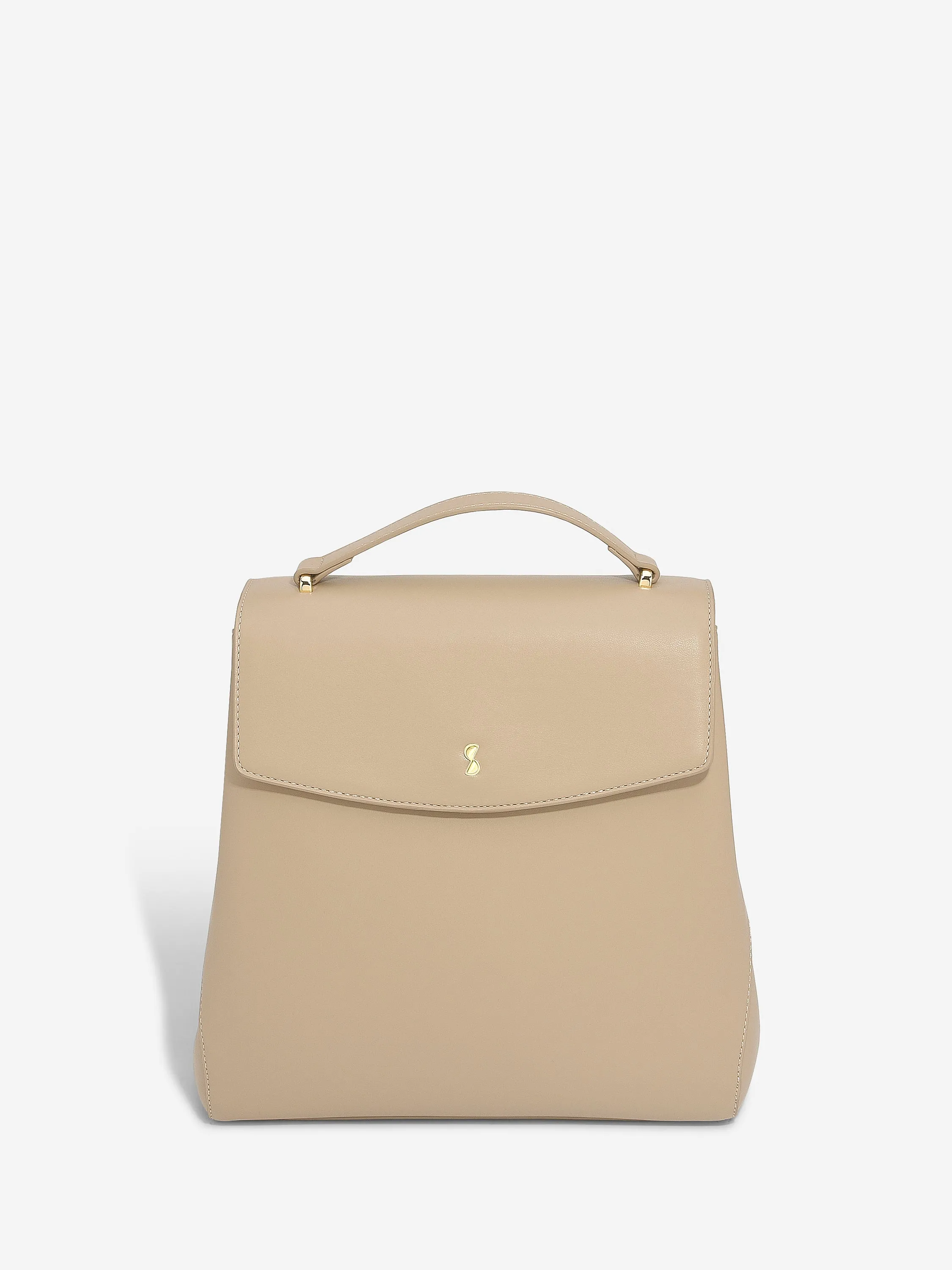 Small Backpack Bag - Camel