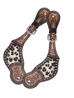 SS Gator w/ Leopard Hair On Inlay
