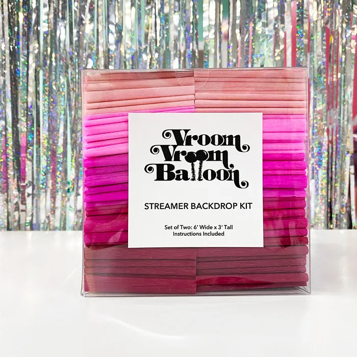 Streamer Backdrop Kit