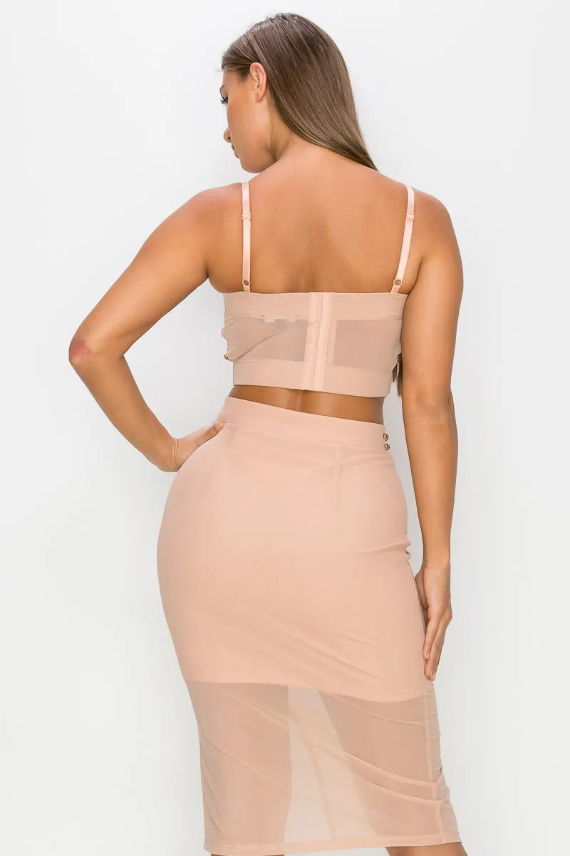 Studded Stone in Nude