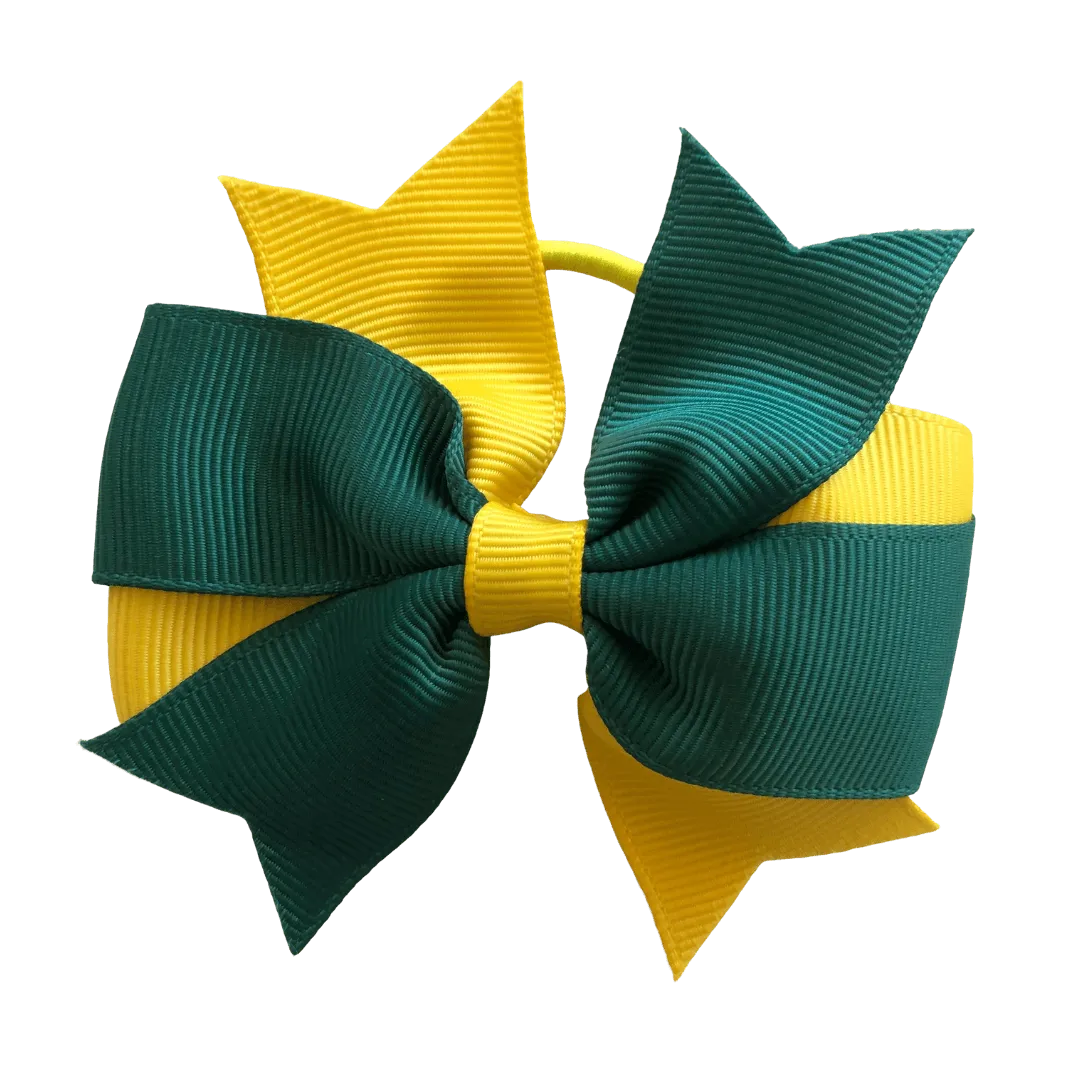 Swallowtail Bow Hair Tie (Thin Elastic)