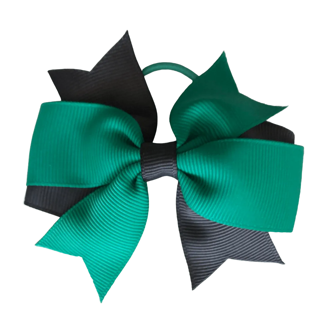 Swallowtail Bow Hair Tie (Thin Elastic)