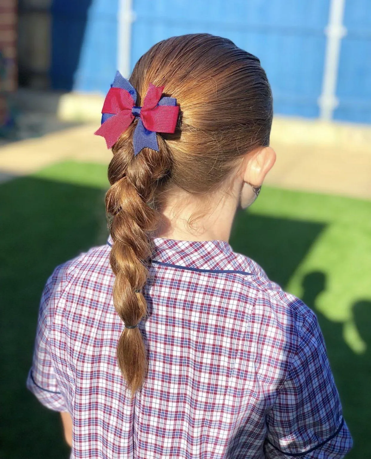 Swallowtail Bow Hair Tie (Thin Elastic)