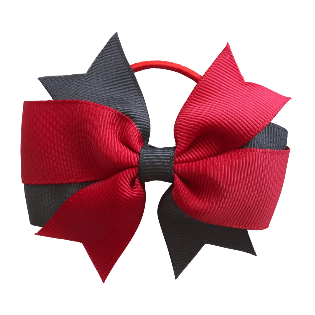 Swallowtail Bow Hair Tie (Thin Elastic)