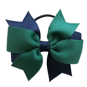 Swallowtail Bow Hair Tie (Thin Elastic)