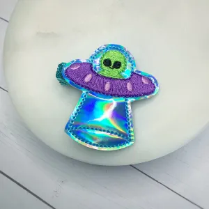 Take Me To Your Leader Feltie Clip