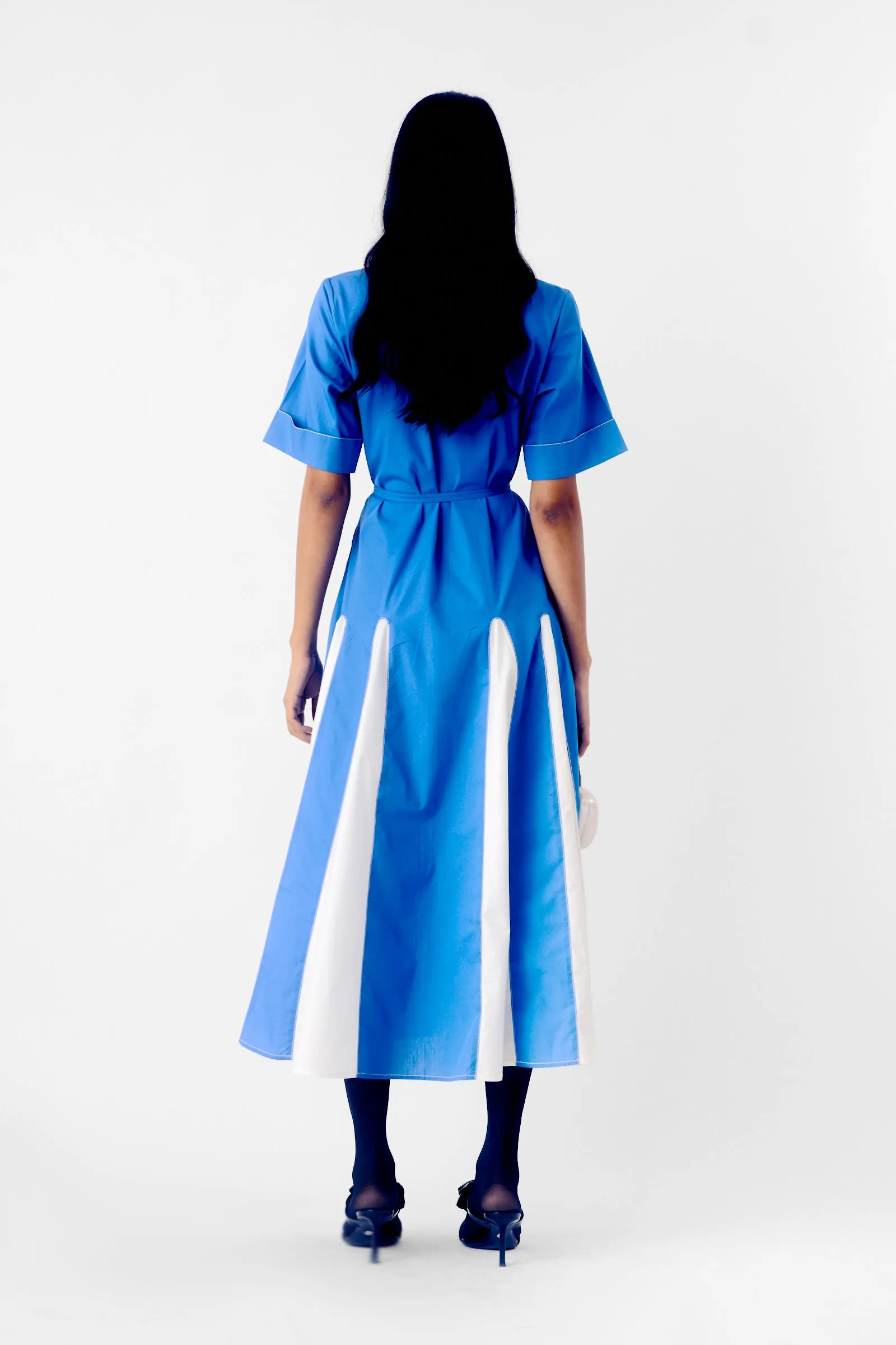 Talia Dress - Blue