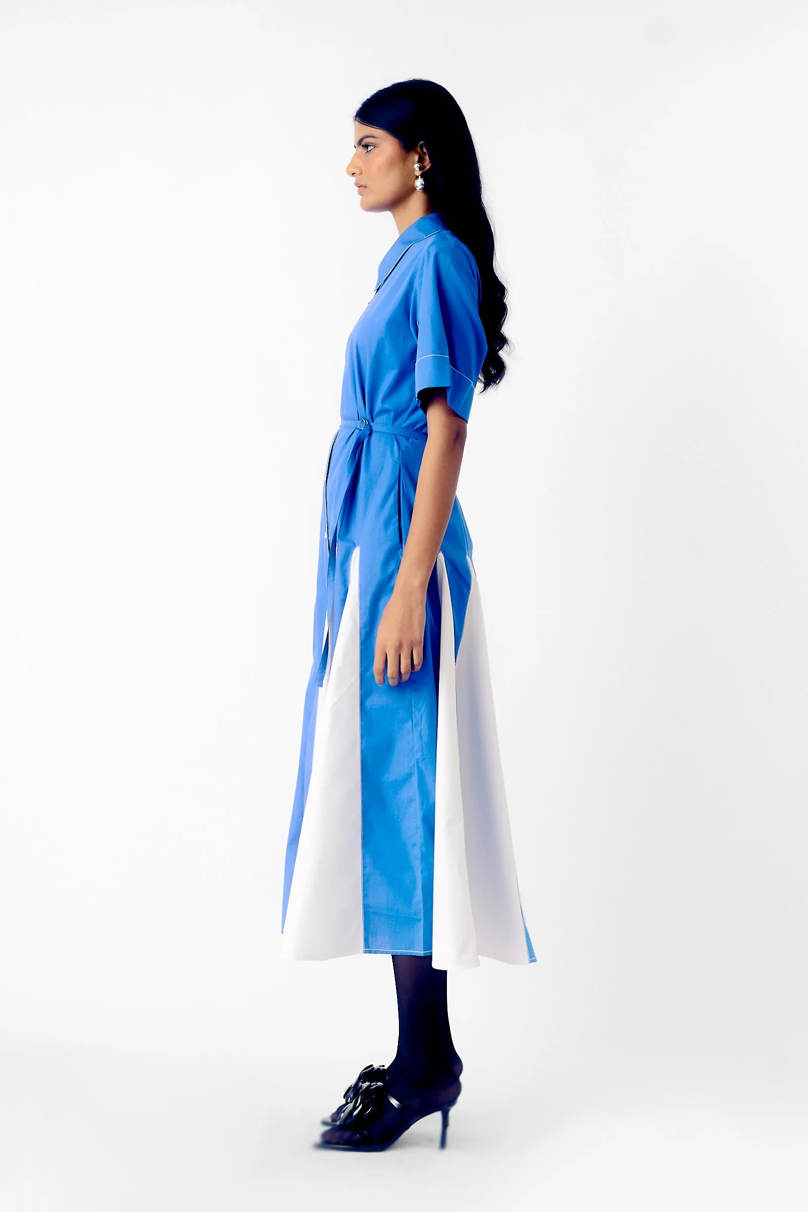 Talia Dress - Blue