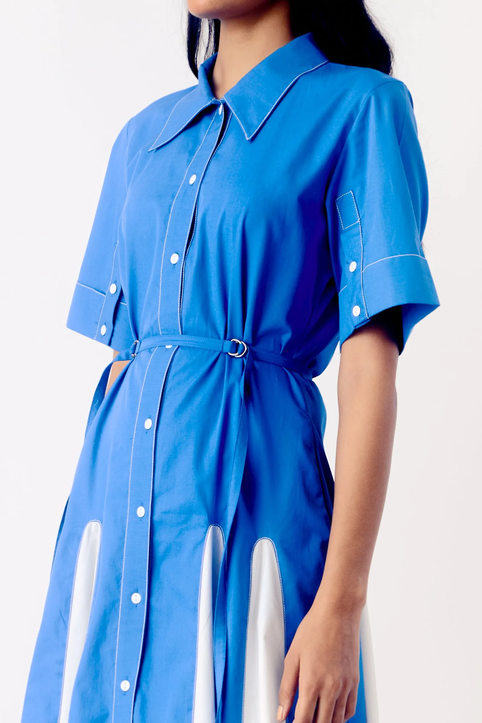 Talia Dress - Blue