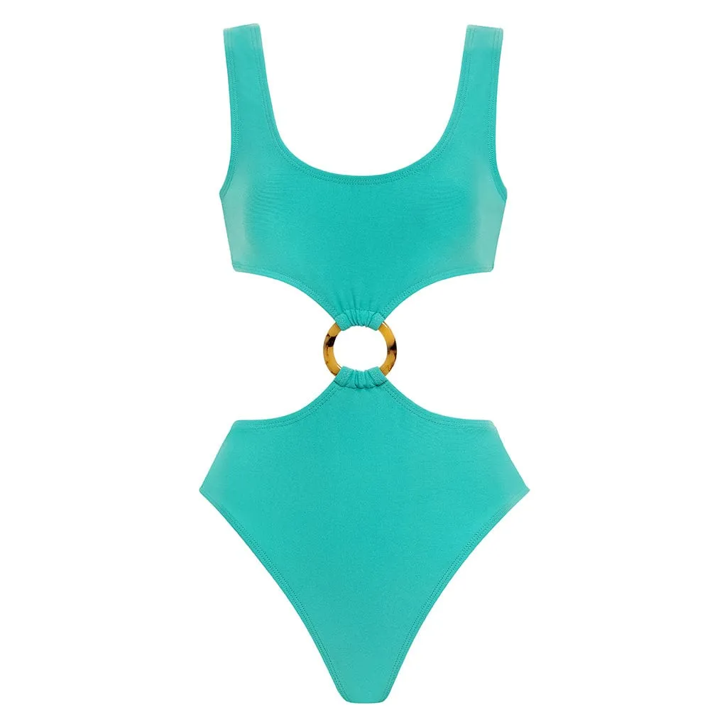 Teal Ky One-Piece