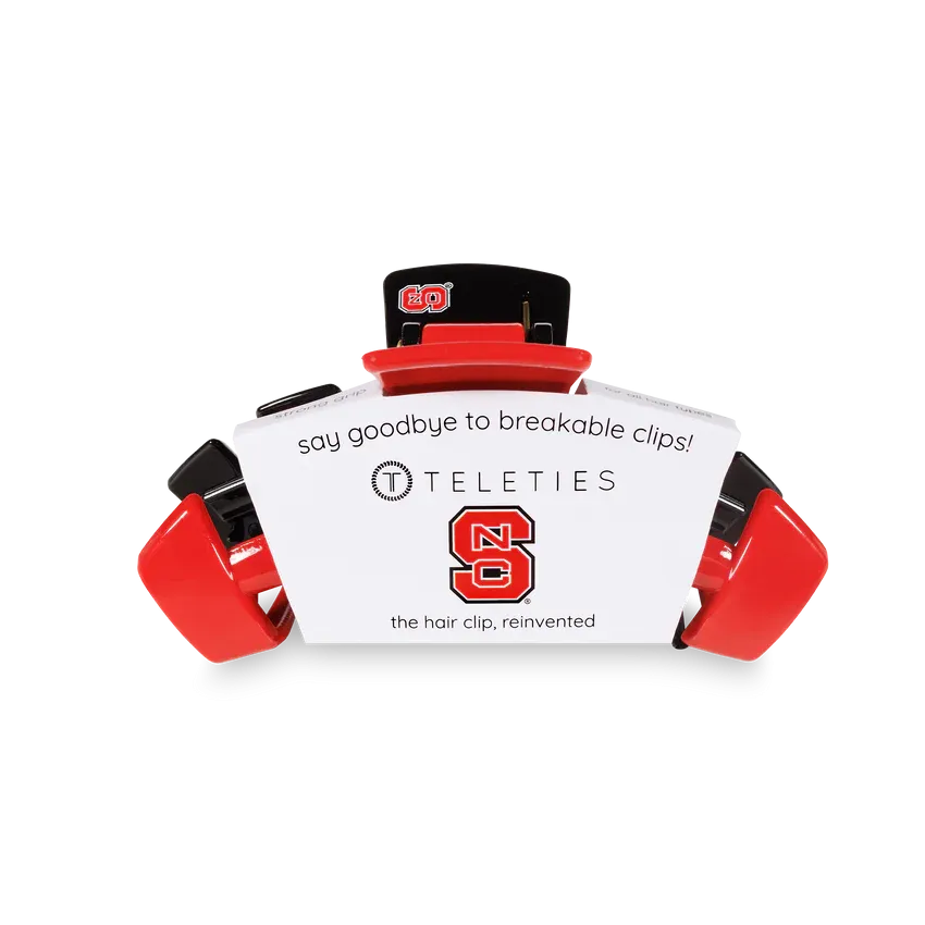 Teleties NC State Large Hair Clip