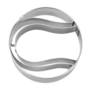 Tennisball Cookie Cutter With Internal Detailing 6cm