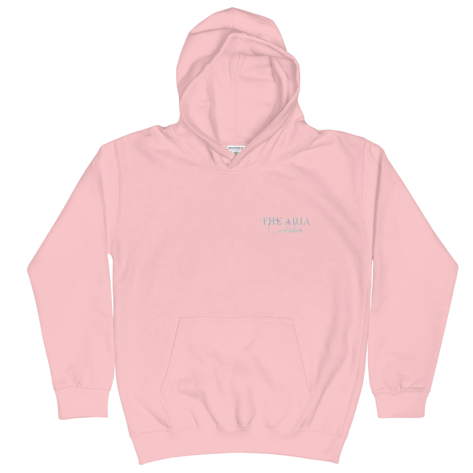 The Aria Collection Embroiled Unisex Youth Hoodie
