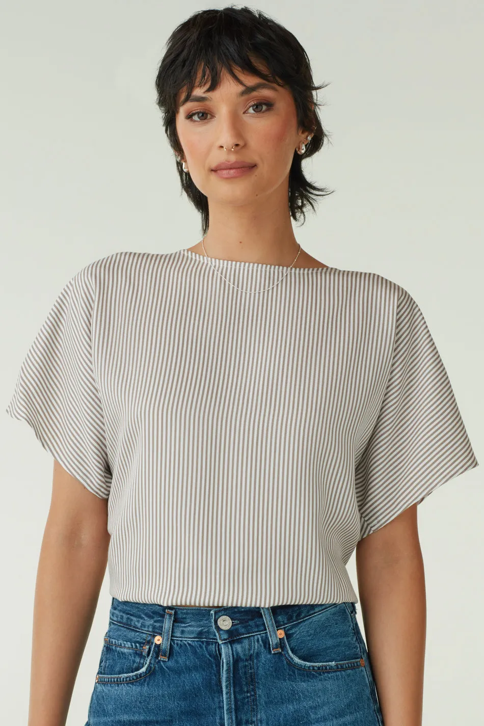The Convertible Tie Blouse