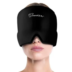 TheraICE Rx Gel Ice Headache Relief Hat for Tension, Sinus and Stress