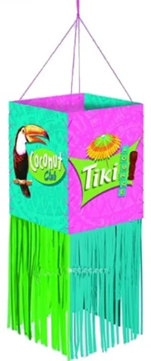 Tiki Lounge Fringe Lantern