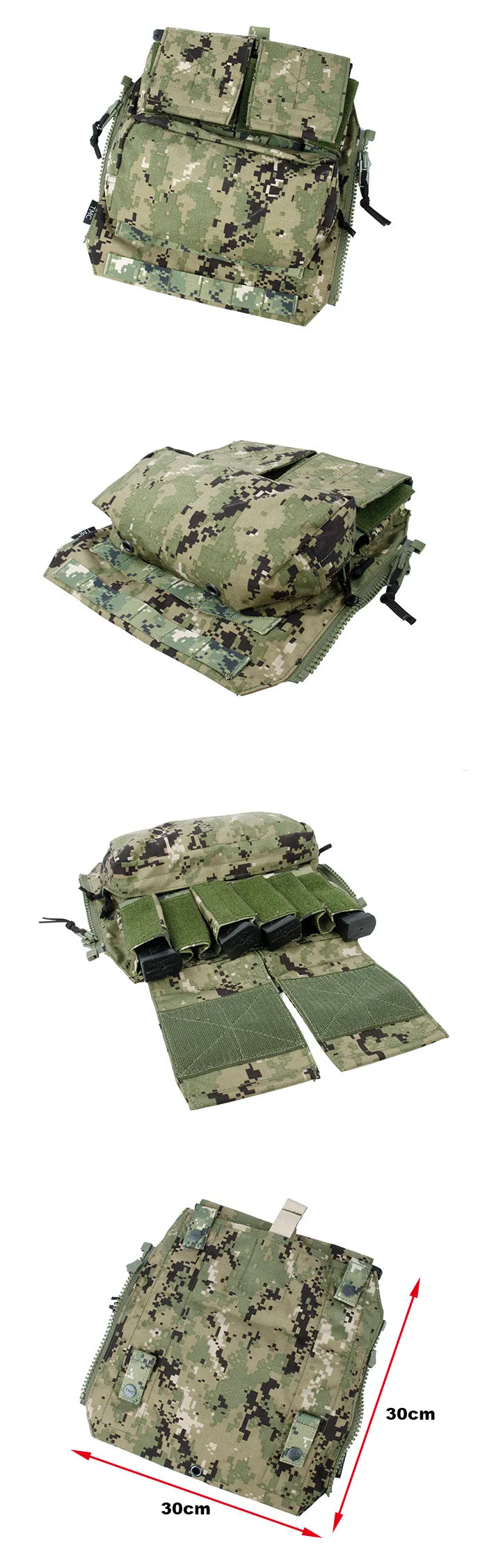 TMC Pouch Zip Panel